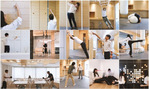 「共享運動」寫字樓？！ - 曼谷IT員工返工好似去gym room咁！